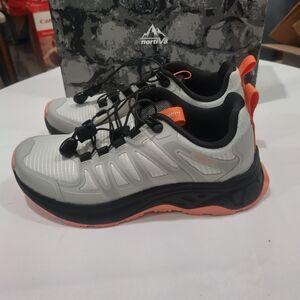 NORTIV 8 Women's Quick Laces Hiking Shoes Lightweight Walking Outdoors Trekking